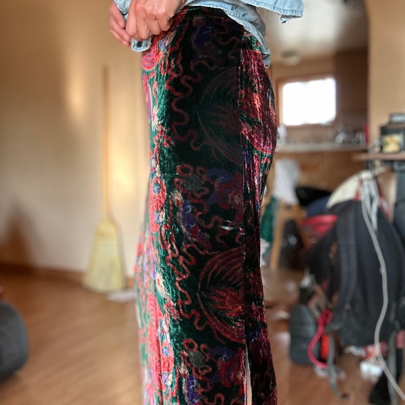 Citron Santa Monica Collection Silk Phoenix Skirt - Picture 4 of 15